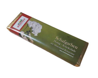 Bild von Almenland Kräuter-Schokolade  - Schafgarbe 80g