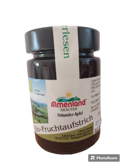 Picture of Bio-Fruchtaufstrich "Holunder-Apfel" 190ml