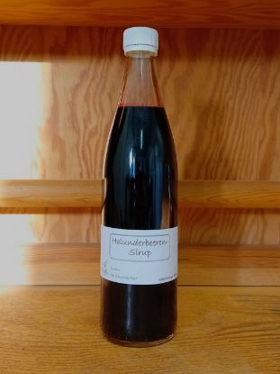 Bild von Holunderbeeren Sirup 0,5l