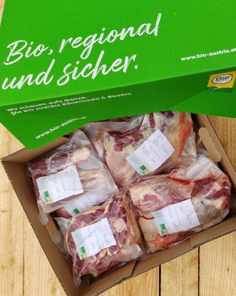 Bild von Bio-Lammfleisch - Großes Mischpaket | ca. 6 kg - 25€/kg