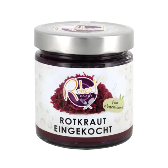 Bild von Rotkraut eingekocht